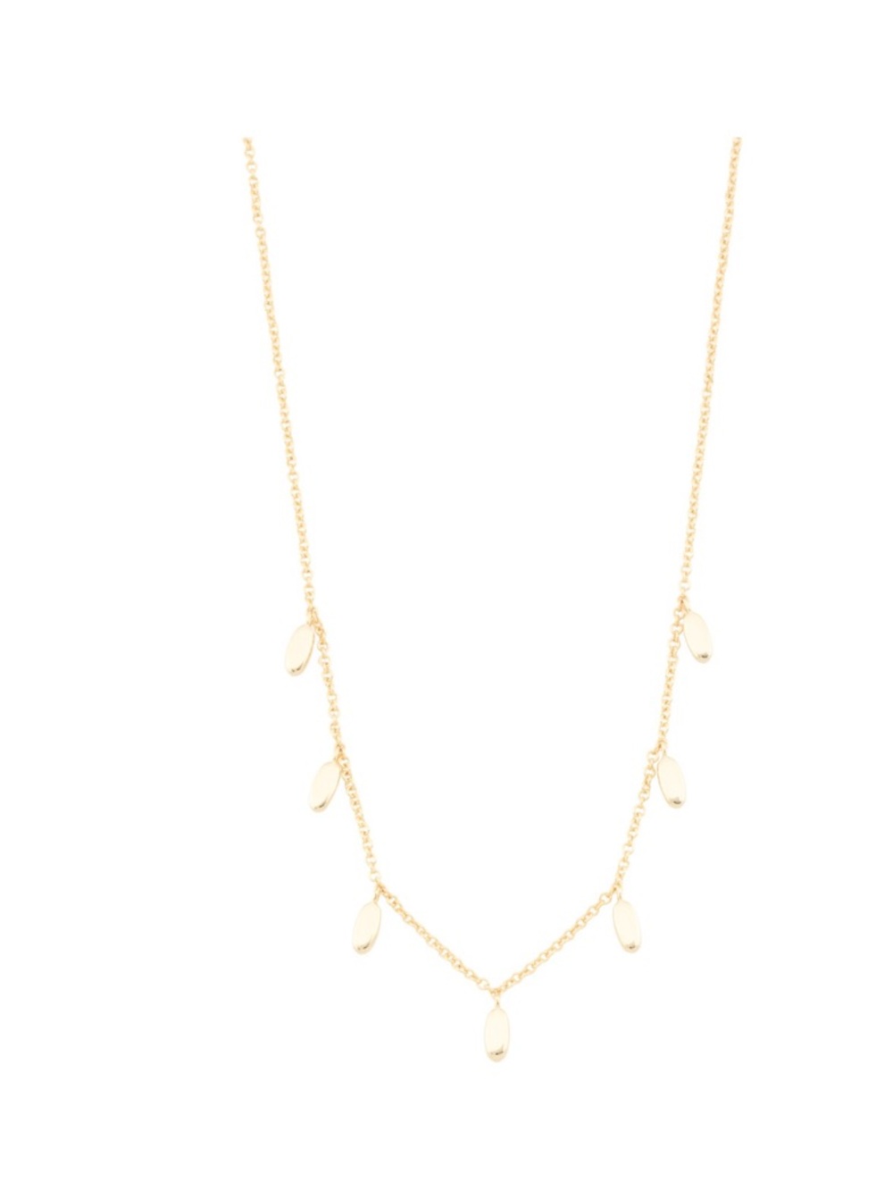 NWT Kendra Scott Gold Teardrop Charm Necklace - Women Jewelry